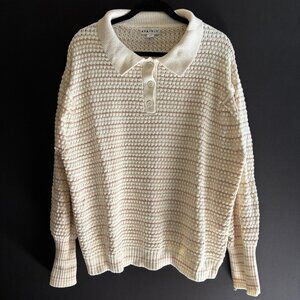 AVA & VIV | Long Sleeve Polo Shirt | Size: 2X